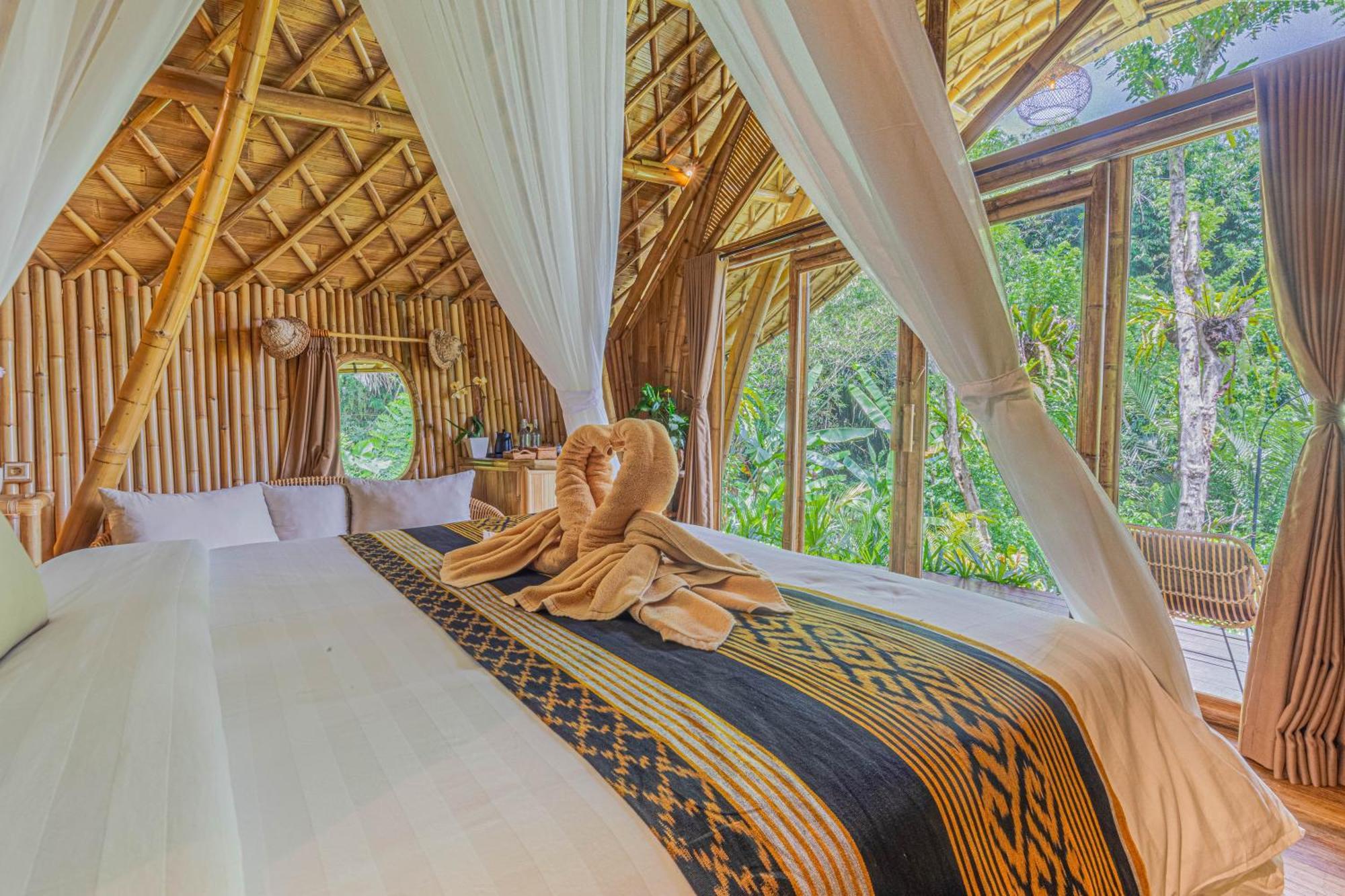 Villa Arcada Bali Bamboo House Sidemen  Exterior foto